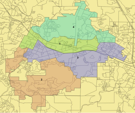 Draft City Council Redistricting Map Available for Public Review ...