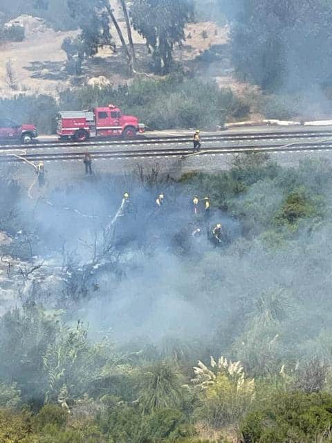 Brush Fire Oceanside Blvd | North County Daily Star